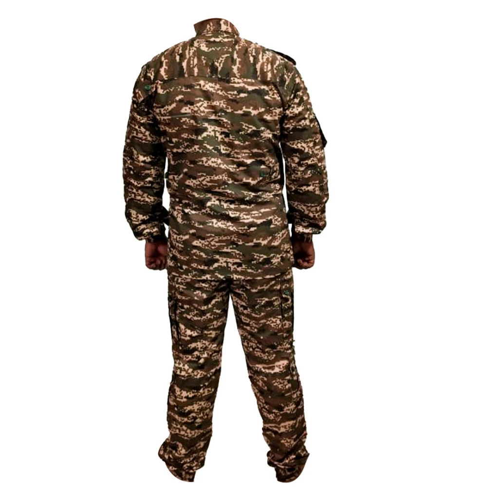 CRPF Army Combat Shirt & Pant Set – 80% Cotton, 20% Polyester with 10 Utility Pockets