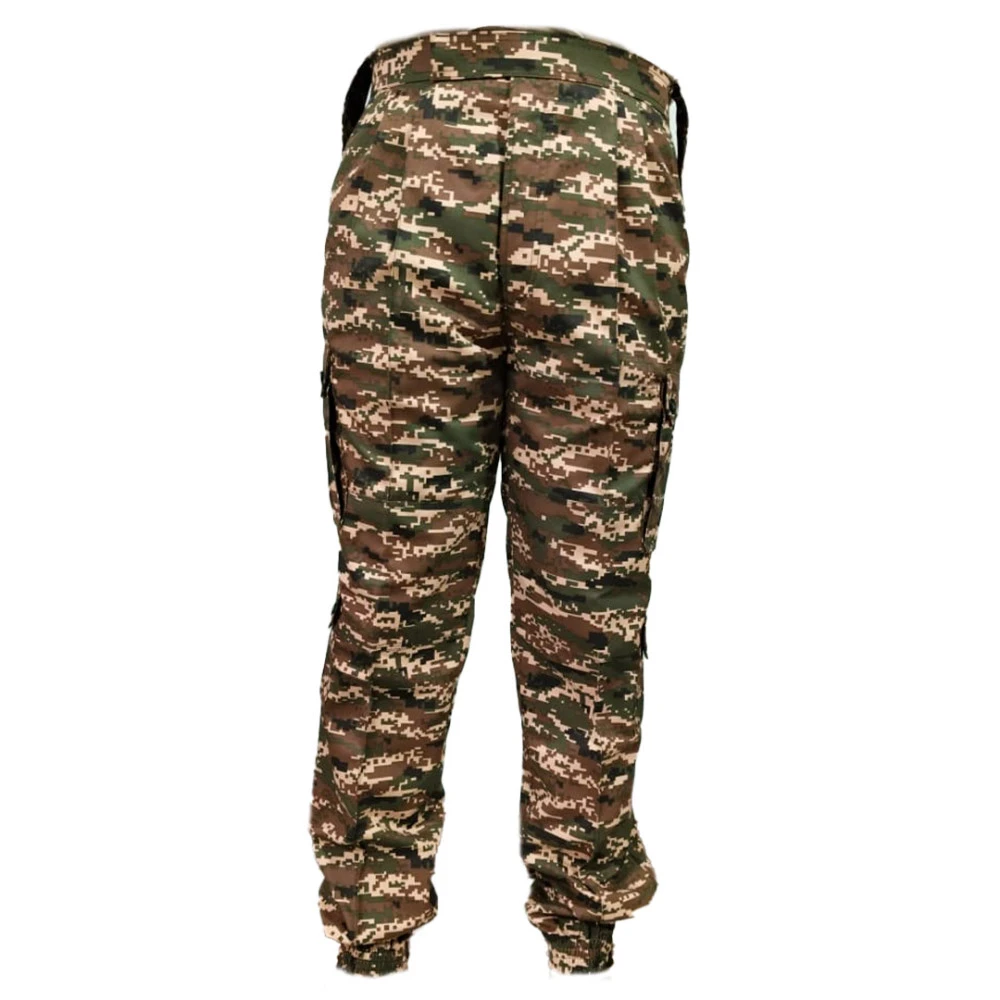 CRPF Army Combat Shirt & Pant Set – 80% Cotton, 20% Polyester with 10 Utility Pockets