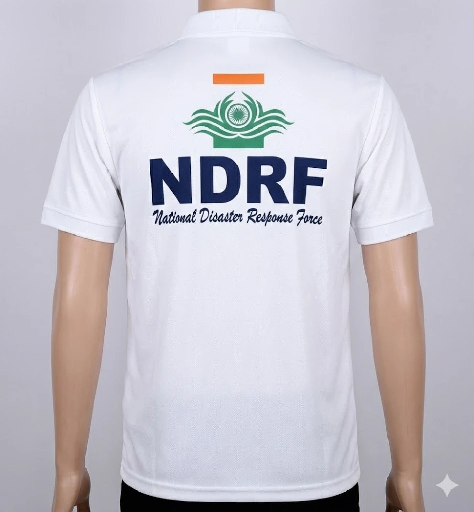 NDRF – National Disaster Response Force Dry-Fit T-Shirt (165 GSM)