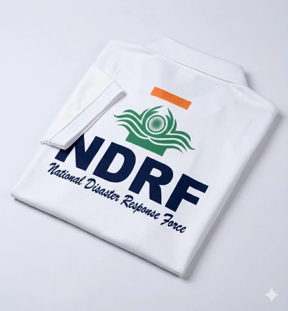 NDRF – National Disaster Response Force Dry-Fit T-Shirt (165 GSM)