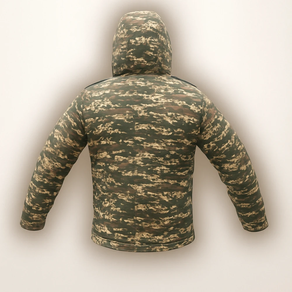 Crpf Green Polyester Jackets