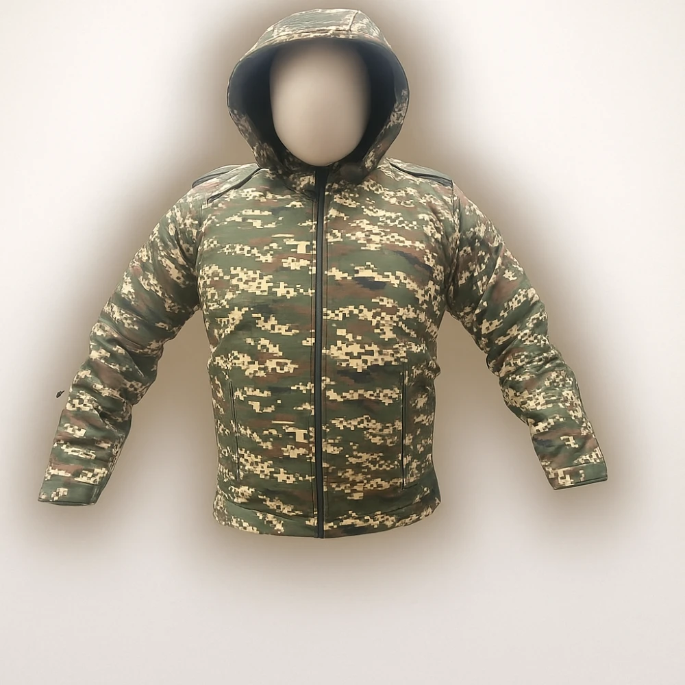 Crpf Green Polyester Jackets
