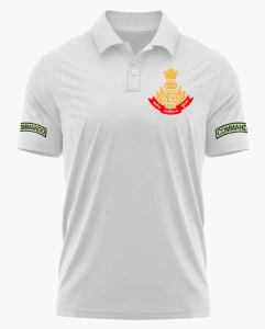 NSG White Printed Customized T-Shirt | 51 & 52 SAG, SRG Special Forces