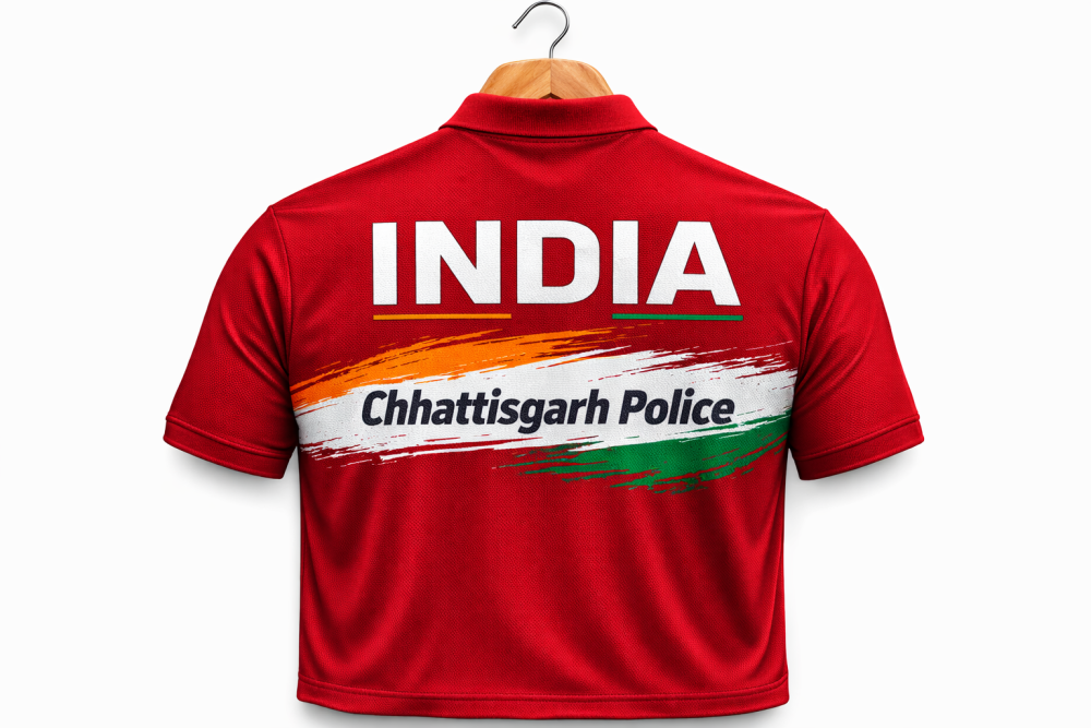 Chhattisgarh Police POLO T-Shirt 419 (Free Delivery)