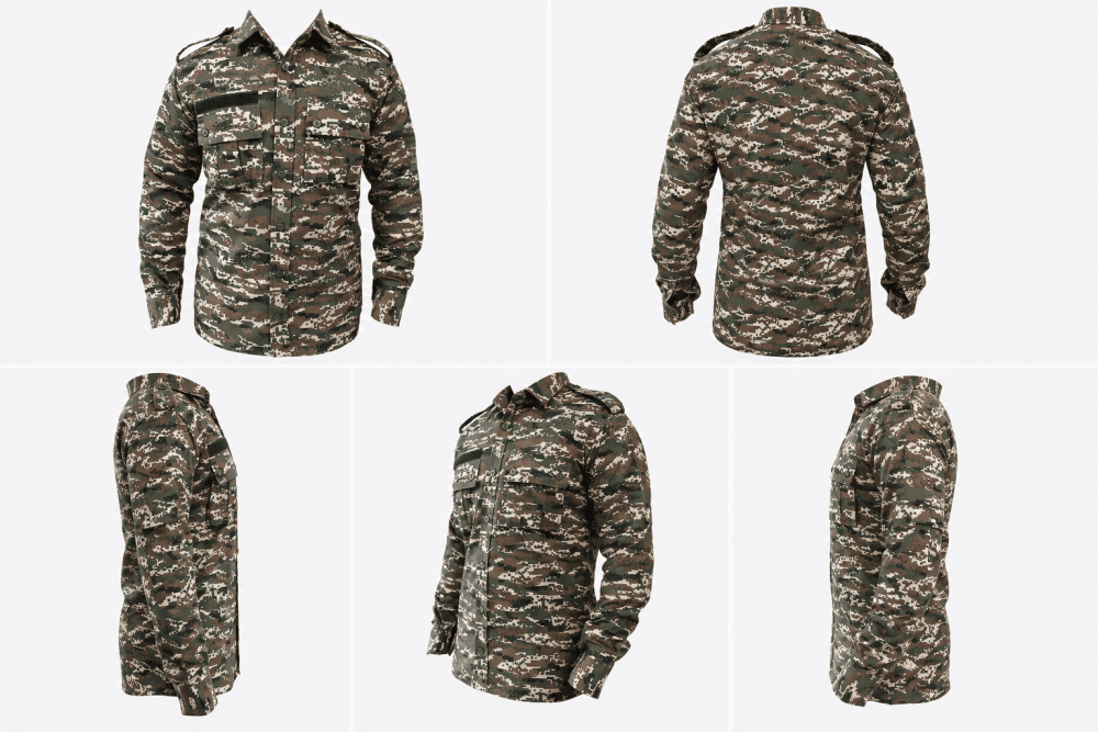 CRPF 80-20 Cotton Cloth Normal Dress | Premium Duty Uniform