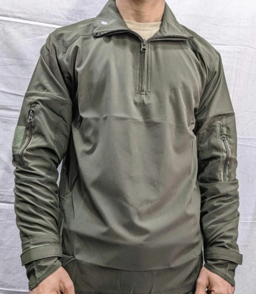 ENERGY – Full Sleeves Dry-Fit T-Shirt (Olive Green)