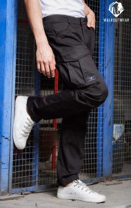 Celebrity Cargo – Durable Cotton, Comfortable and Perfect Fit (BLACK) – Style 17