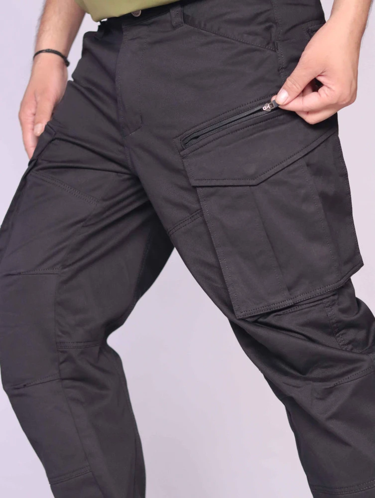 Celebrity Cargo – Durable Cotton, Comfortable and Perfect Fit (BLACK) – Style 17