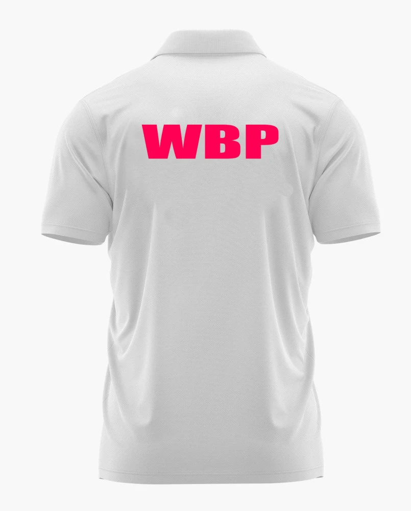 WBP White Printed Customized T-Shirt