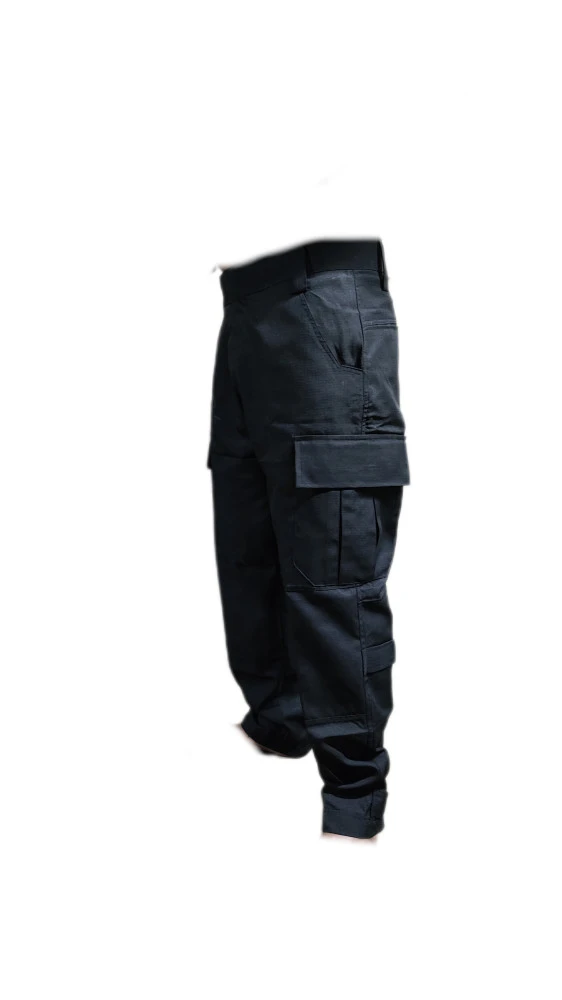 Black Cargo Pants - Army Style | 6 Pocket Tactical Pant for Men