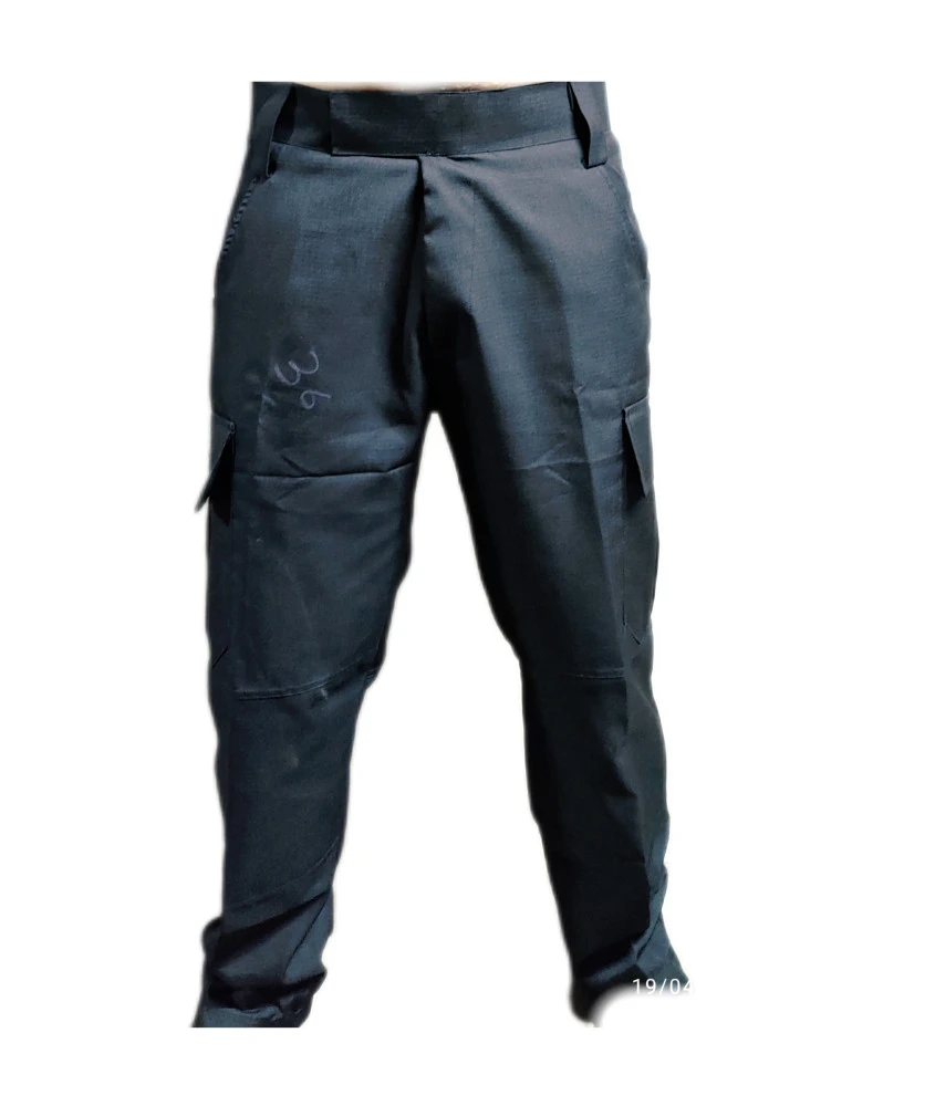 Black Cargo Pants - Army Style | 6 Pocket Tactical Pant for Men