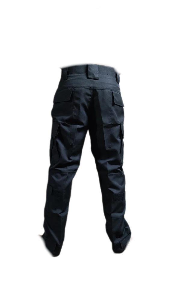 Black Cargo Pants - Army Style | 6 Pocket Tactical Pant for Men