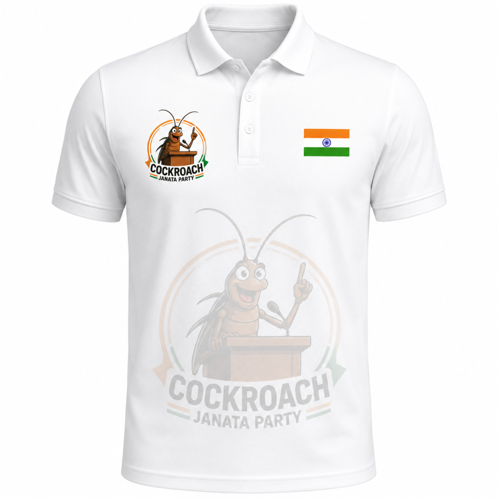 Cockroach Janata Party POLO T-Shirt