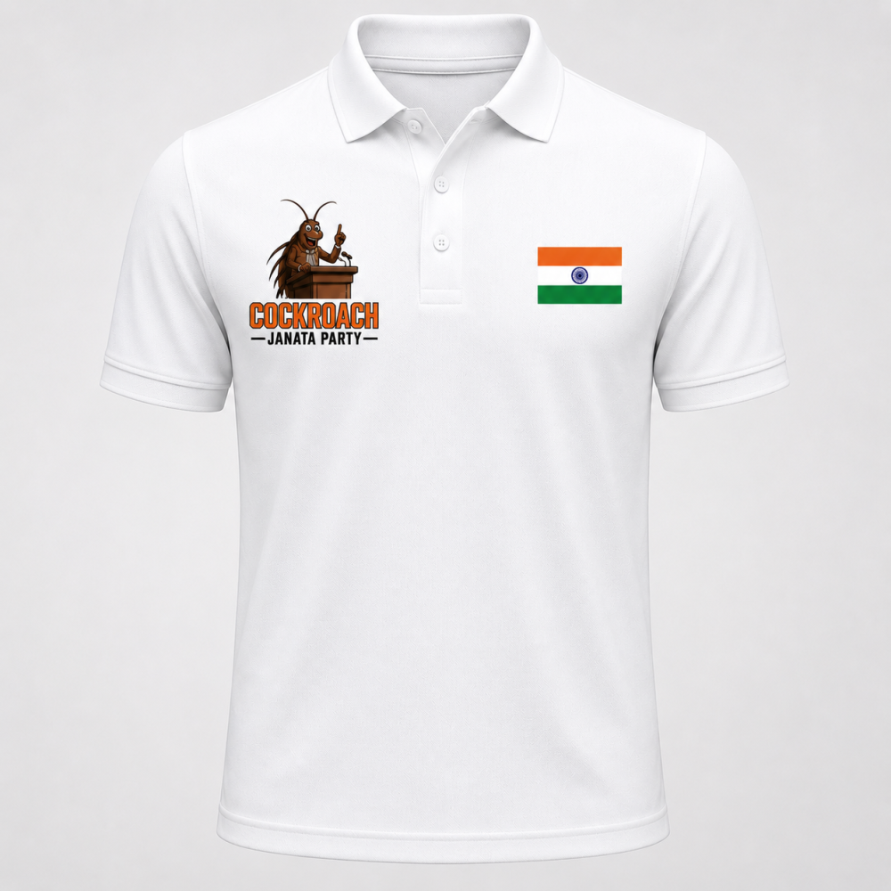 Cockroach Janata Party POLO T-Shirt