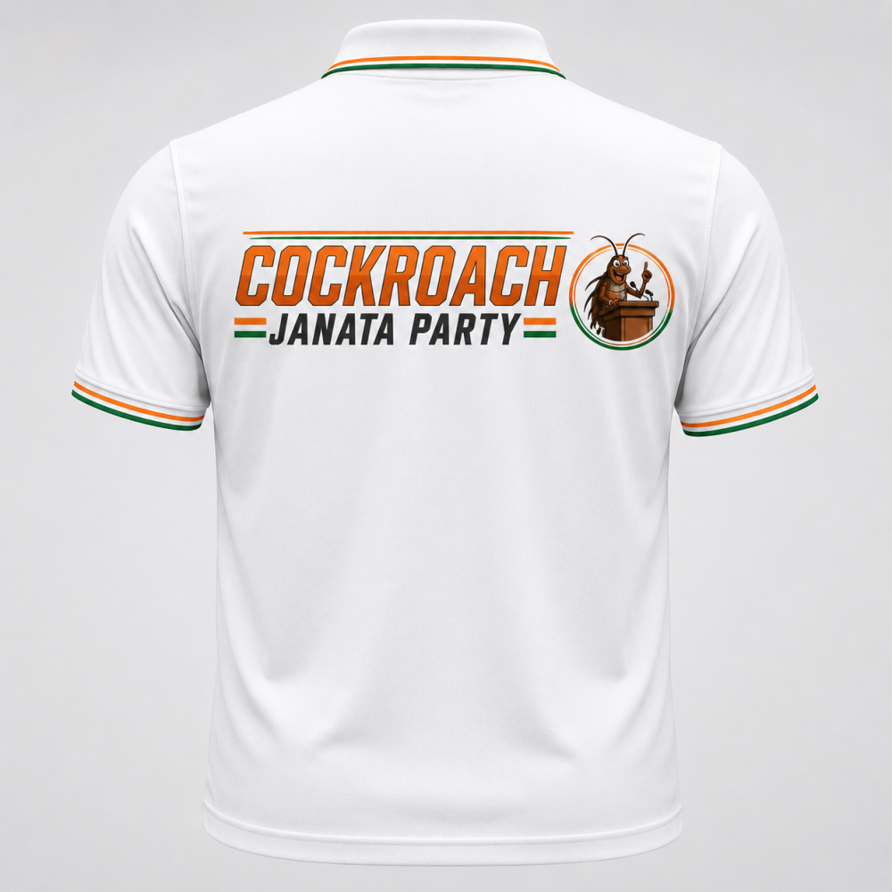 Cockroach Janata Party POLO T-Shirt