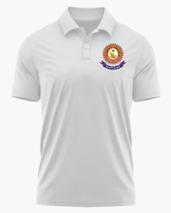 Kerala Police Logo White Printed Customized T-Shirt