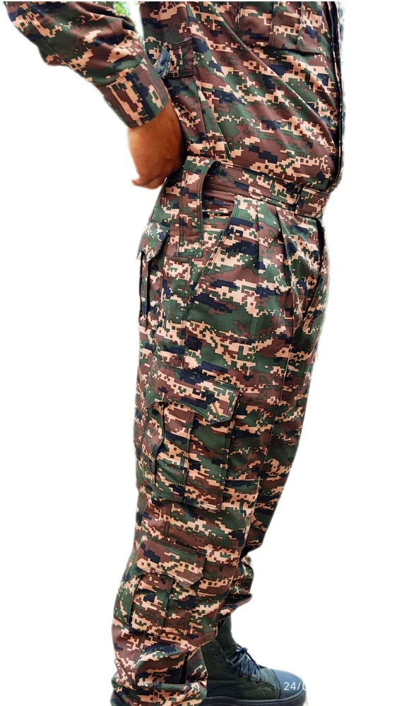 CRPF Combat Dress (Shirt & Pant Set) – 80/20 Cotton Polyester with Free Cap