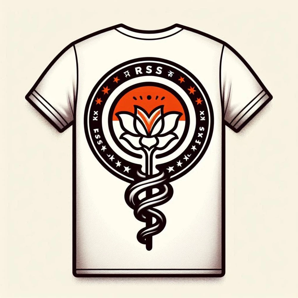 RSS Logo Printing Shirt — Free Customized Logo or Name Print