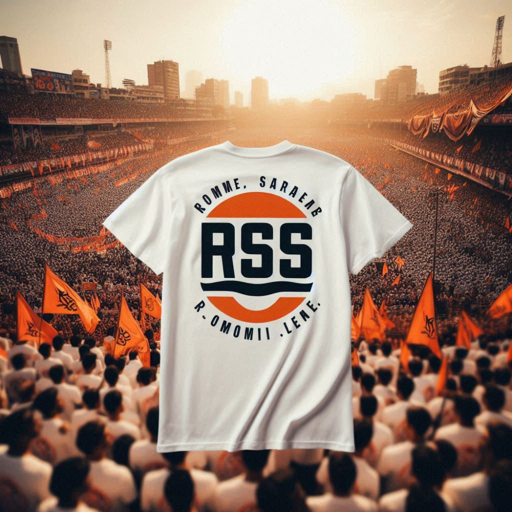 RSS Logo Printing Shirt — Free Customized Logo or Name Print