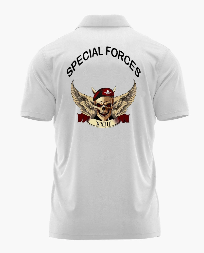 NSG White Printed Customized T-Shirt | 51 & 52 SAG, SRG Special Forces