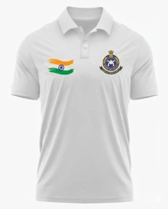 Manipur Police Dry-Fit T-Shirt (White)