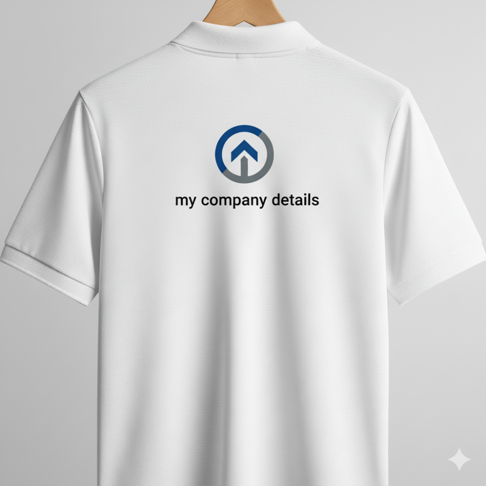 Student Safety Dry-Fit Polo T-shirt with QR Code (Aadhaar Integrated)